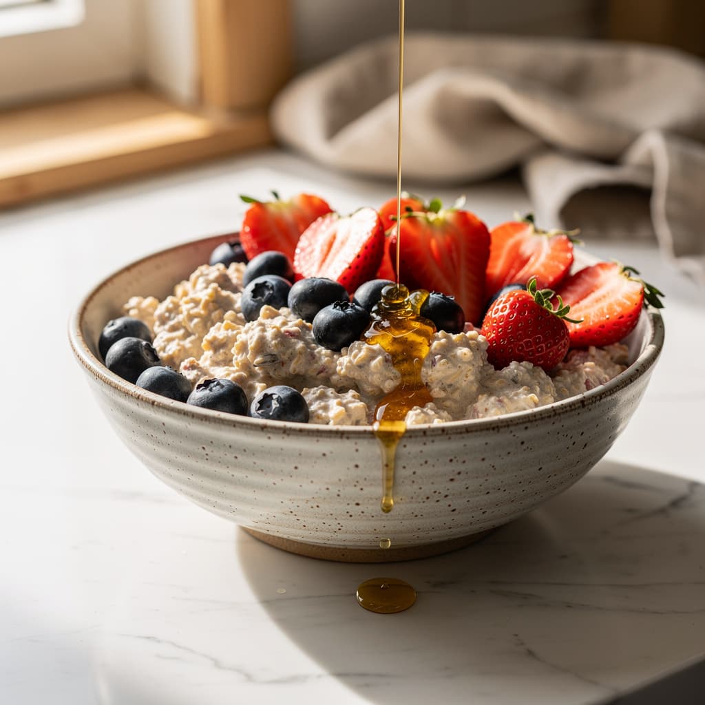 Bircher Muesli with Fresh Berries