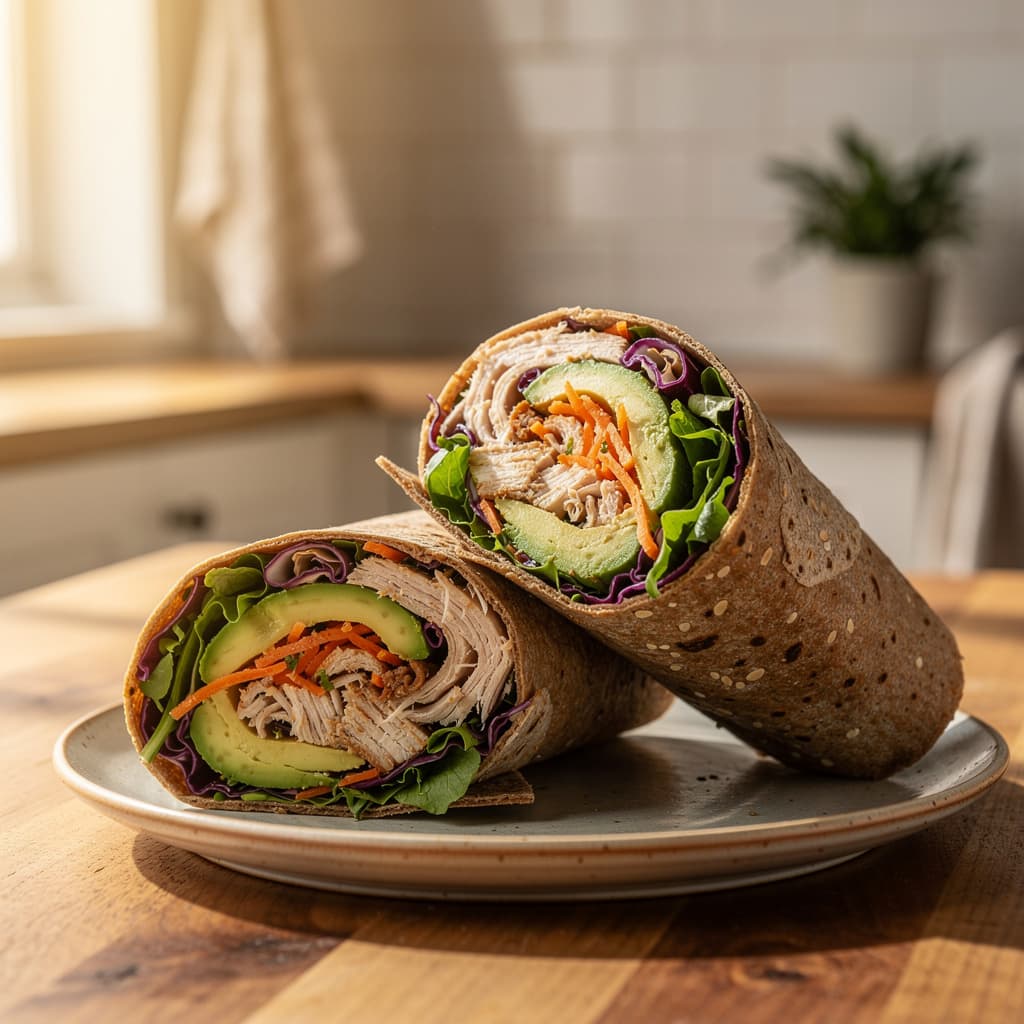 Chicken and Salad Wrap