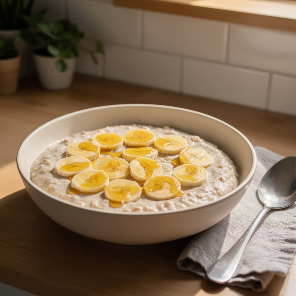 Honey Porridge with Banana